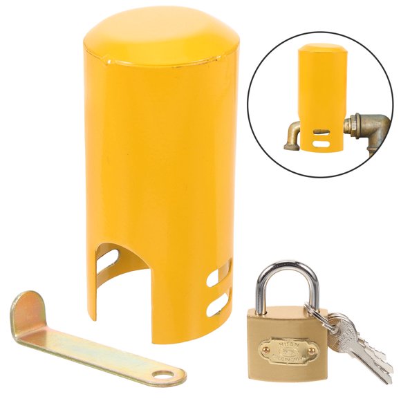FOMIYES 1Jgo Cubierta Y Cerradura Para Exterior Ideal Para Jardín Con Material Resistente