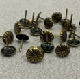 thumbnail image 5 of 100pcs Tachuelas de tapicería, Tachuelas de muebles de 7/16 pulgadas para tapicería, Tachuelas decorativas para madera, Tachuelas de tapicería de latón antiguo, 5 of 5