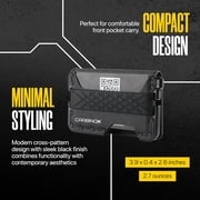 Carbinox RFID NFC Blocking Water-Resistant Slim Minimalist Smart Wallet