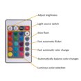 thumbnail image 1 of Ruiboury 2 Pieces Remote Control 3D Night LED Decoration Illusion Lamp Holder Light Base Adjustable 7 Colors Decoration Illusion Lamp Holder Replacement, 1 of 7