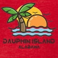 thumbnail image 3 of CafePress - Alabama Dauphin Island T Shirt - Womens Football Shirt, 3 of 4