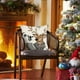 thumbnail image 5 of Juego de almohadas navideñas con estampado de ciervo y muñeco de nieve navideño de peluche, juego de almohadas decorativas, funda de almohada de peluche, 5 of 6