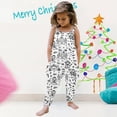 thumbnail image 4 of Combinaison Sans Manches pour Fille Tout-Petit avec Imprimés d'Halloween, Tenue de Pantalon, 4 of 8
