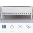 thumbnail image 4 of Protector De Barandilla De Cama Para Niños Pequeños, Resistencia A Colisiones, Barandilla Lateral Para Cama De Bebé, Cuidado De Dientes Suave Para El Hogar, 4 of 7