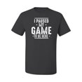 thumbnail image 2 of Wild Bobby, I Paused My Game to Be Here Funny Video Gamer Humor Joke Men Pop Culture Graphic Tee, Charcoal, 2XL, 2 of 4