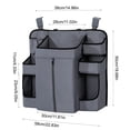 thumbnail image 3 of Hanging Diaper Storage Rack for Nursery, Multi-pocket Washable Crib Organizer for Baby Essentials, Compact and Convenient Storage for Baby Clothes, Diapers, Wipes, 3 of 6