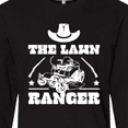 thumbnail image 4 of Inktastic Father's Day the Lawn Ranger with Mower Long Sleeve T-Shirt, 4 of 5