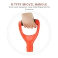 thumbnail image 2 of Minkissy Grip Handle 1Set D Shaped for Garden Hand Tools 7.66X5.11X1.26in Red PVC, 2 of 8