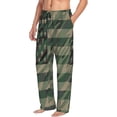 thumbnail image 6 of Honiee Jungle Green Camo USA Flag for men - a sleek fusion of Straight Pajama Pants, versatile Lounge Pants, and cozy Sleepwear, all rolled into one-XX-Large, 6 of 6