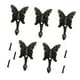 thumbnail image 2 of 5 piezas de colgilla de pared ganchos de toalla resistente de servicio resistente salas de pelaje de mariposa regalos adornos de almacenamiento de, 2 of 8