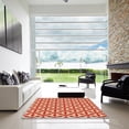 thumbnail image 7 of Ahgly Company Machine Washable Indoor Square Transitional Yellow Area Rugs, 6' Square, 7 of 7