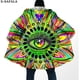 thumbnail image 2 of Capa de ensueño con estampado 3D de ojos psicodélicos Trippy para hombres, abrigo grueso y cálido con capucha, abrigo de lana a prueba de viento, bata, manta, 7, 2 of 3