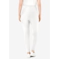 thumbnail image 2 of Woman Within Plus Size Stretch-Cotton Knit Pull-On Leggings, 2 of 6