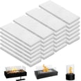 thumbnail image 2 of 24 - Piece Set of Ceramic Wool Wicks for Tabletop Fires - High - Temperature Resistant, Long - Burning, 2 of 6