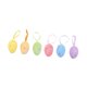 thumbnail image 2 of 6x Adornos colgantes de huevos de Pascua Decoraciones para árboles de Pascua Espuma decorativa de Pascua Flores coloridas, 2 of 9