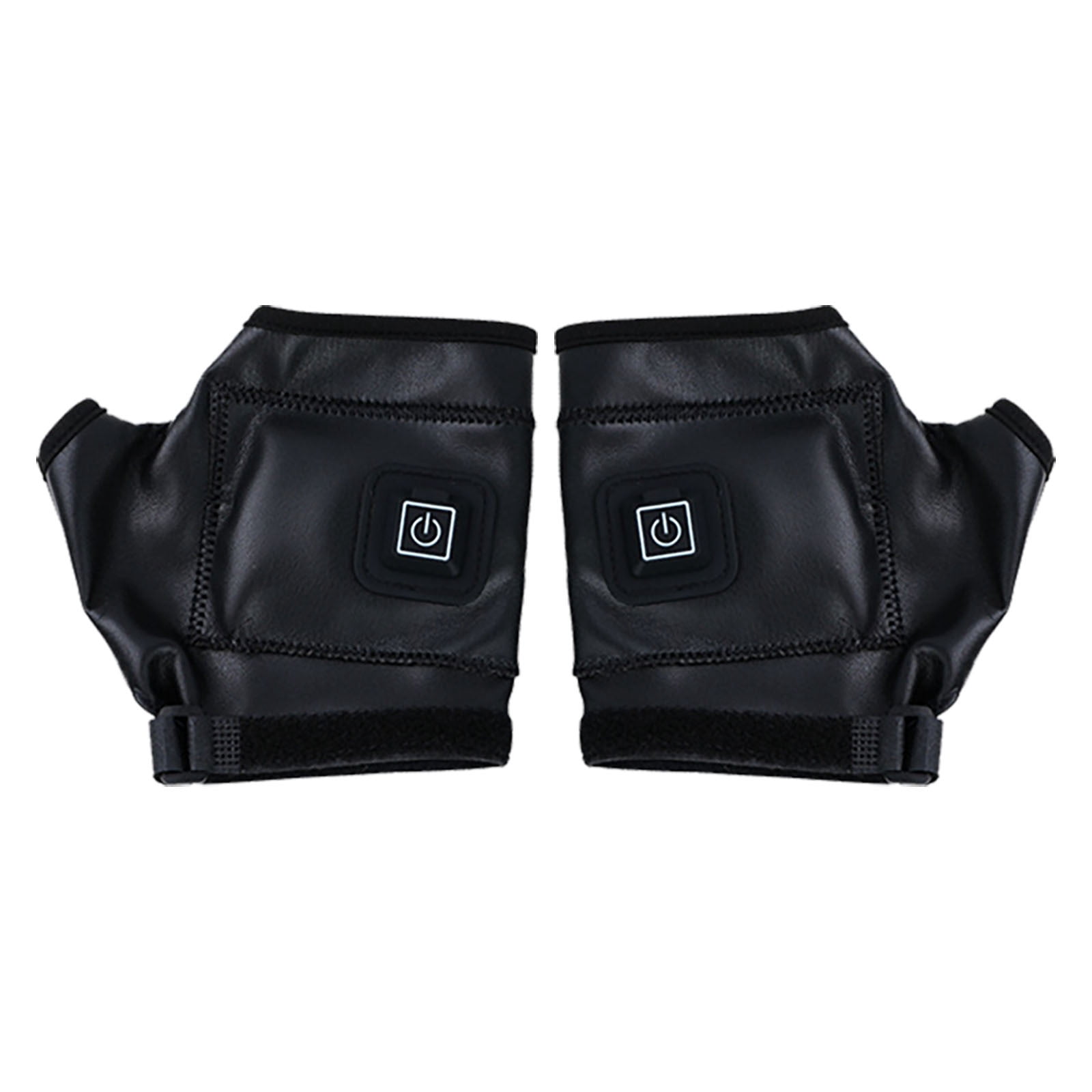Rechargeable Heated Gloves for Women Men Smart Thermostatic Control Electric Heating Fingerless Gloves Portable Hand Warmer for Outdoor Work Winter Cycling Skiing Hiking Camping and Cold Weather