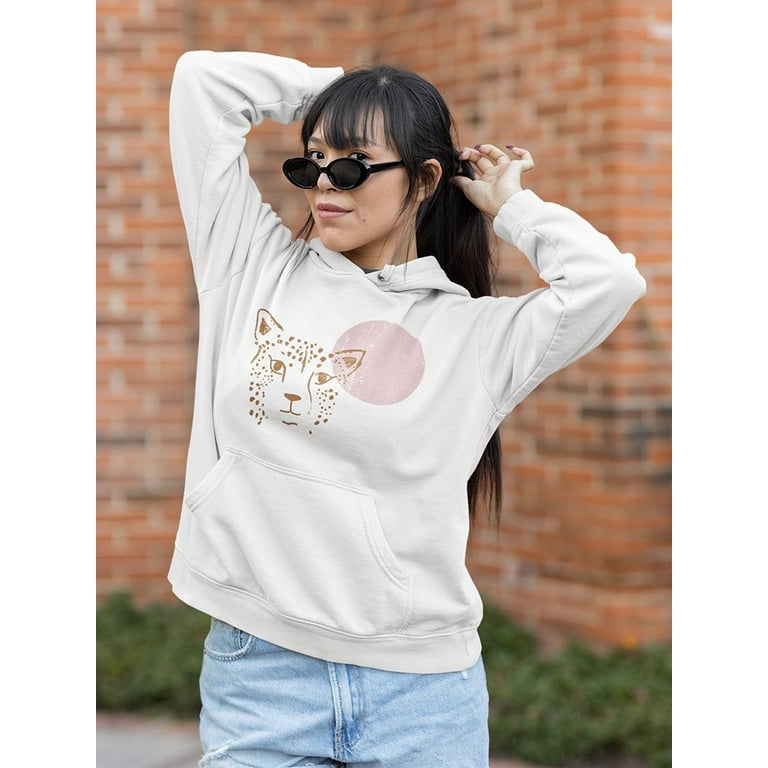 Cheetah hoodie women's sales