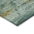 thumbnail image 3 of Addison Rugs Chantille Indoor/Outdoor Transitional Abstract Green Machine Washable Rectangle Rug, 8' x 10', 3 of 8