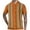 Brown, variant on WREESH Men's Summer Button Down Shirts Short Knitted Loose Casual Outdoor Striped Shirts for Men's Stylish Short Sleeve Tops Brown