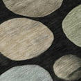 thumbnail image 2 of Dalyn Rugs Machine Washable Indoor/Outdoor Chantille ACN2062 Black 1'8" x 2'6" Rug, 2 of 7