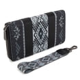 thumbnail image 6 of Wrangler Wristlet Western Wallet Boho Aztec Credit Card Holder for Women, Black, 6 of 7