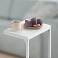thumbnail image 4 of 2PACK C-shaped end table, sofa table slide, end table in the living room and bedroom, side table for chairs and sofas, small space C table, 4 of 6