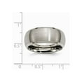 thumbnail image 6 of Titanium Beveled Edge 10mm Satin and Polished Band Size: 11; for Adults and Teens; for Women and Men, 6 of 6