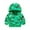 Green, variant on Godderr Toddler Baby Boys Hooded Jacket for Kids Zip Sweatshirt Coat Casual Long Sleeve Dinosaur Outerwear Winter Sweatshirt for 1-10Y