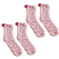 thumbnail image 2 of IROINNID Savings Ankle Socks for Women Winter Coral Fleece Cake Socks Towel Massage Bottom Tube Female Socks Home Floor Socks, 2 of 3