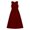 Red, variant on HBBIKVI High-Waist Maxi Dress for Women Summer Sleeveless Fit and Flare Dress with Soft Fabric and Relaxed Fit for Versatile Vacation Daily Style