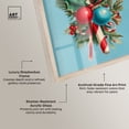 thumbnail image 4 of Candy Cane Bouquet II Shadowbox Print Christmas Wall Decor by Art Remedy, Blonde Frame, 37 x 55, 4 of 7
