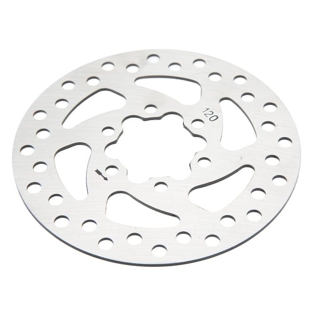 Freno de disco para patinete eléctrico, 6 orificios de acero inoxidable con 6 tornillos, Rotor de freno de disco para patinete de repuesto