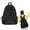 Black, variant on Angel Wing Travel Backpack, Lightweight Fashion Daypack for Travel, School & Daily Carry