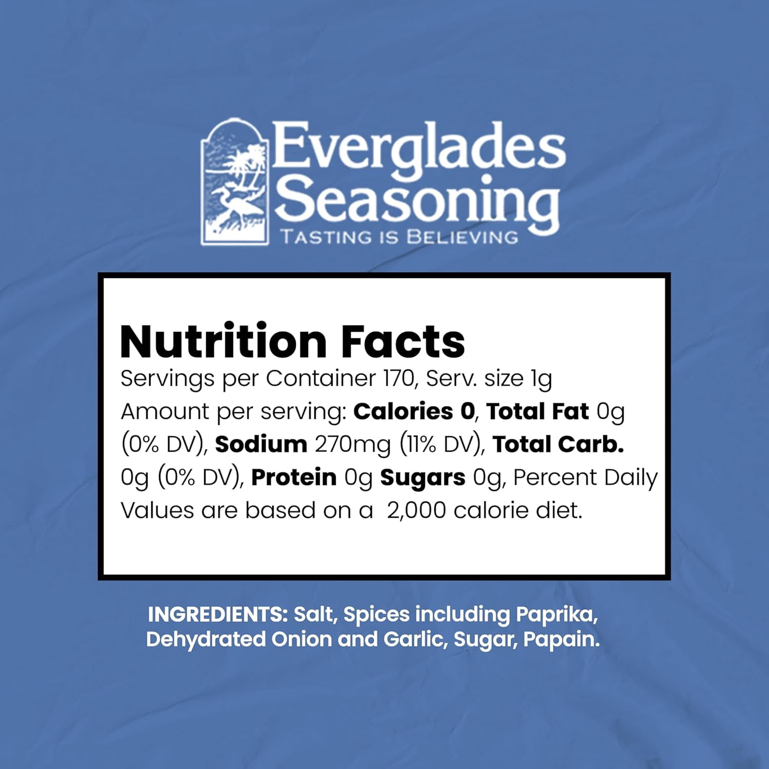 (6 pack) Everglades Fish and Chicken Seasoning Mix - Seafood Flavor, 6 oz
