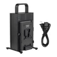 thumbnail image 1 of Andoer ,V Lock (battery Not Dual Channel Fast 14.4v/14.8v Eryue Channel V-mount Lock Battery Included) 14.4v/14.8v V-mount Battery - V-mount - V-mount Fast V-mount R V Channel Battery -, 1 of 6