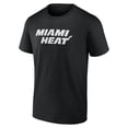 thumbnail image 2 of Men's Black Miami Heat #1 Dad Jersey T-Shirt, 2 of 3