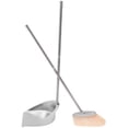 thumbnail image 1 of HEANUJJ Broom Dust Pan Sets Broom and Dustpan Set with Ergonomic Handle 1 Set, 1 of 8