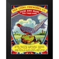 thumbnail image 2 of Unknown 12x14 Black Modern Framed Museum Art Print Titled - Yick Loong Silver Bird Brand Firecracker, 2 of 5