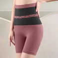 thumbnail image 2 of WCJM Women's Panties High Waisted Panties for Women Tummy Control Shapewear Cotton Crotch Waist Slimming Briefs Plus Size, 2 of 5