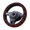 thumbnail image 6 of Lsque Red Gothic Skeleton Throne Ultra Soft Car Steering Wheel Cover for Women, Standard 15 inch Size for Truck Van SUV Auto, 6 of 8