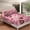 Pink Brown, variant on Erosebridal Cartoon Doughnut Fitted Sheet Set Twin, Dessert Donut Bedding Twin Size for Kids Girls, Pink, 2pcs (No Top Sheet)