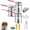 3pcs, variant on 304 Stainless Steel Multifunctional Fryer, Stove Top Deep Fryer with Basket Filter Screen, Heat Resistant Handle, Oil Strainer Pot for Fries Chicken Fish Shrimp Kitchen Camping (1pc)