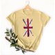 thumbnail image 4 of Camisetas de Verano de Manga Corta de las Mujeres Nuevo Suéter de Cuello de Tripulación, Top de Fiesta Impreso Casual para la Primavera, 4 of 4
