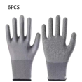 thumbnail image 1 of Guantes de jardinería, 6 pares de guantes de jardín transpirables sumergidos, guantes de trabajo, ideales para MFZFUKR CPB-US-DYP631-2, 1 of 5