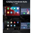 thumbnail image 3 of Android Car Stereo for Ford Focus Exi MT 2 3 Mk2/Mk3 2004-2011 with Apple Carplay, 9 Inch Touch Screen Car Radio with GPS Navigation Bluetooth FM HiFi WiFi Android Auto + AHD Backup Camera, 3 of 8