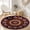 Color 2, variant on SPXUBZ Velvet Round Area Rug Solid Gold Yellow Luxury Embossed Style Circular Floor Mat Soft Non-Slip Accent Carpet for Living Room Bedroom Vintage Boho Home Decor Throw Rug