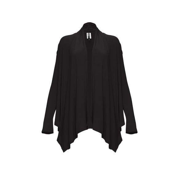 Women's Casual Solid Long Sleeve Loose Fit Open Cardigan