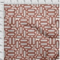 thumbnail image 4 of oneOone Cotton Jersey Red Fabric Geometric Fabric For Sewing Printed Craft Fabric By The Yard 58 Inch Wide, 4 of 4