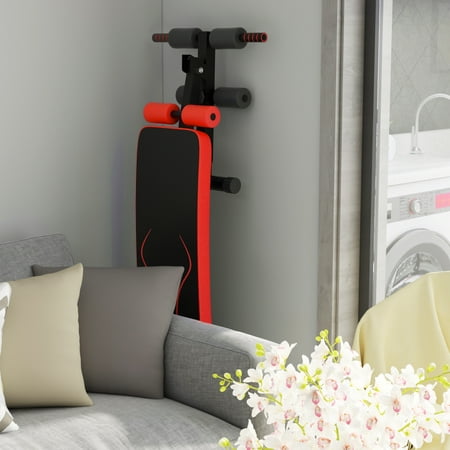 Superfit Folding Weight Bench Adjustable Sit Up Board Workout