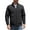 Black, variant on Men's Track Jackets Lightweight Full-Zip Casual Coat Workout Running Athletic Active Jacket with Pockets Khaki XL(XL)